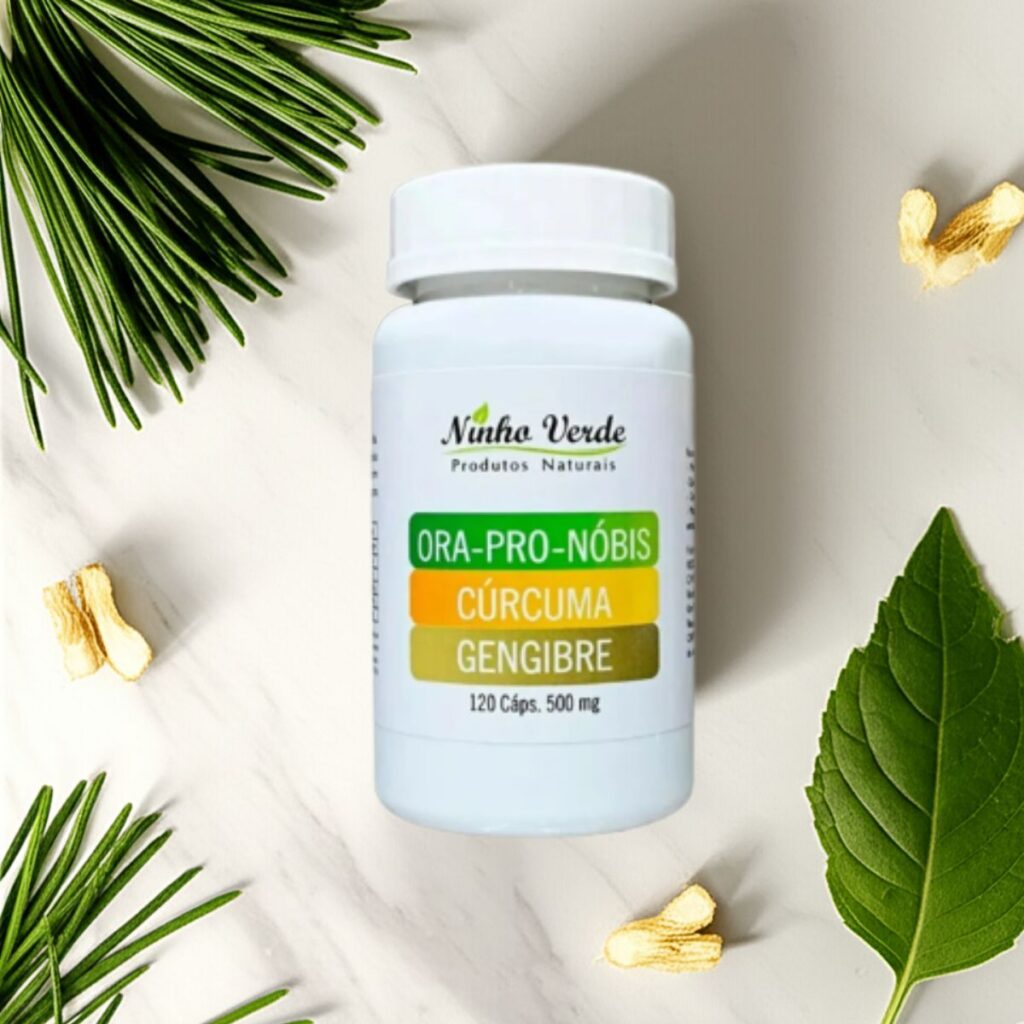 Ora Pro Nobis Cúrcuma e Gengibre Imunidade